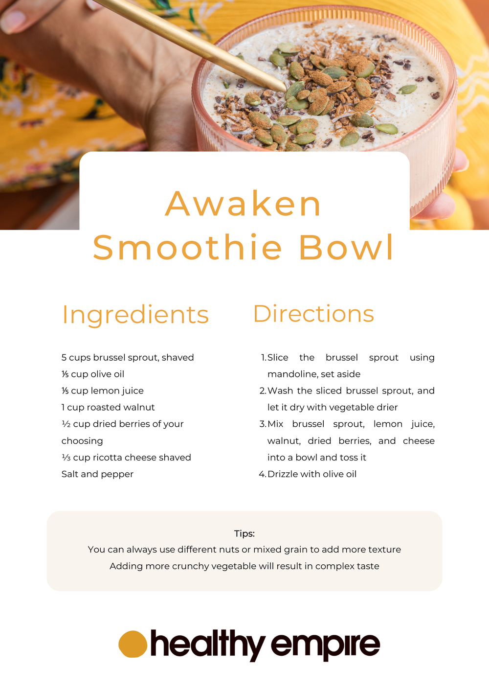 Health Empire Awaken Smoothie